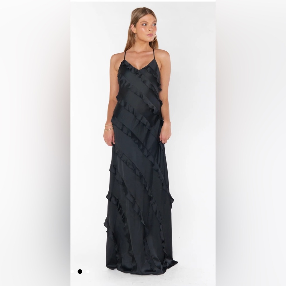 Show me your MUMU Romance Ruffle Dress